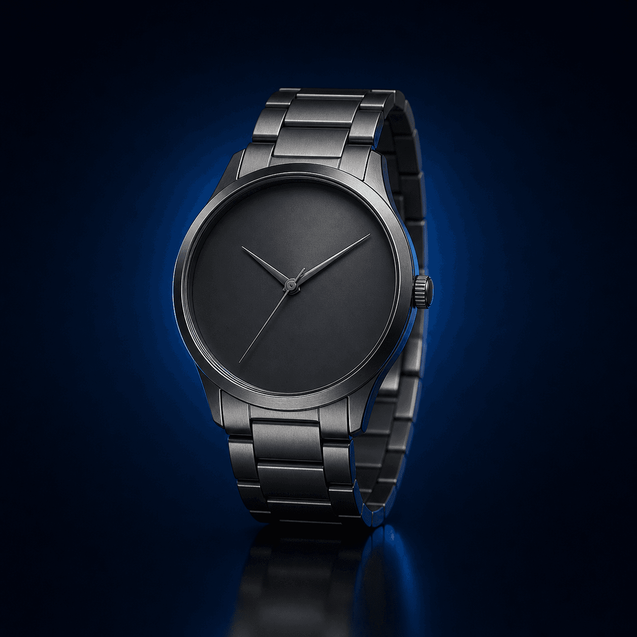 Graphite wristwatch
